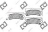 DJ PARTS BP1472 Brake Pad Set, disc brake